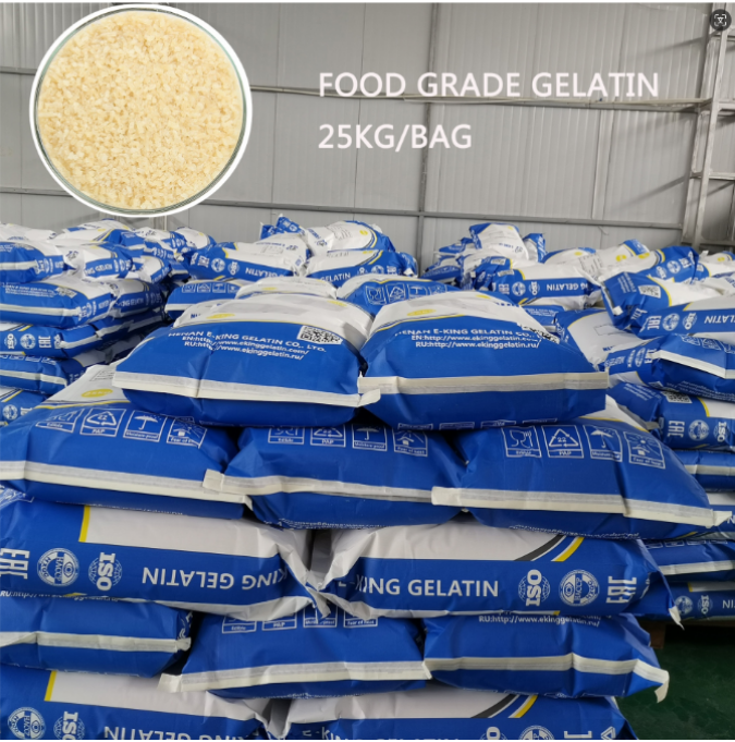 Best-Selling Food Grade Gelatin for Meet Use 120bloom